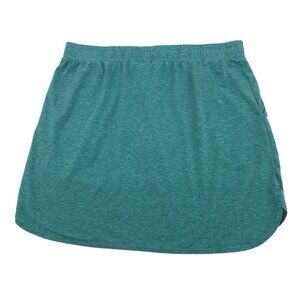 Toad&Co Women's Size Large Blue Gray Stripe Pull On Swifty Trail Skirt